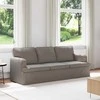 Sofa Taupe 142 x 80 x 85 cm Metalas