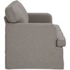 Sofa Taupe 142 x 80 x 85 cm Metalas