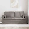 Sofa Taupe 159 x 78 x 80 cm Metalas