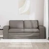 Sofa Taupe 182 x 80 x 82 cm Metalas