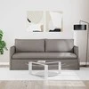 Sofa Taupe 195 x 82 x 85 cm Metalas