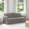 Sofa Taupe 195 x 82 x 85 cm Metalas