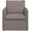 Sofa Taupe 195 x 82 x 85 cm Metalas