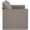 Sofa Taupe 195 x 82 x 85 cm Metalas