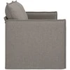 Sofa Taupe 195 x 82 x 85 cm Metalas