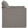 Sofa Taupe 195 x 82 x 85 cm Metalas