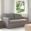 Sofa Taupe 195 x 82 x 85 cm Metalas