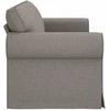 Sofa Taupe 215 x 82 x 80 cm Metalas