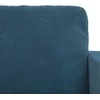 Sofa Sofos komplektas 2 pcs Mėlyna 138 x 78 x 80 cm Aksomas