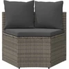 Sofa Sofos komplektas 2 pcs Pilka