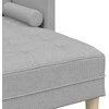 Sofa Sofos komplektas Debesų pilka 173 x 131 x 67 cm Poliesteris