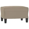 Sofa Sofos komplektas su pagalvėmis, 3 dalių, taupe, audinys