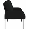 Sofa Sofos su pagalve 110cm Juoda fanera