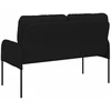 Sofa Sofos su pagalve 110cm Juoda fanera
