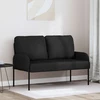 Sofa Sofos su pagalve 110cm Juoda fanera