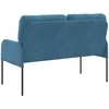 Sofa Sofos su pagalve 110cm Mėlyna fanera