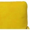 Sofa Sofos su pagalve 55cm Geltona fanera