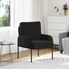 Sofa Sofos su pagalve 55cm Juoda fanera