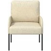 Sofa Sofos su pagalve 55cm Kreminė fanera