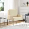 Sofa Sofos su pagalve 55cm Kreminė fanera