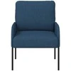 Sofa Sofos su pagalve 55cm Mėlyna fanera