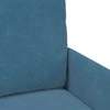 Sofa Sofos su pagalve 55cm Mėlyna fanera