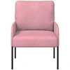 Sofa Sofos su pagalve 55cm Rožinė fanera