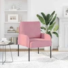 Sofa Sofos su pagalve 55cm Rožinė fanera