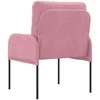 Sofa Sofos su pagalve 55cm Rožinė fanera