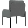 Sofa Sofos su pagalve 55cm Tamsiai pilka fanera