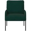 Sofa Sofos su pagalve 55cm Tamsiai žalia fanera