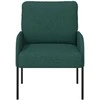 Sofa Sofos su pagalve 55cm Tamsiai žalia fanera