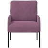 Sofa Sofos su pagalve 55cm Violetinė fanera