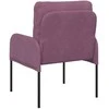 Sofa Sofos su pagalve 55cm Violetinė fanera