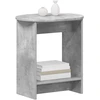 Šoninis stalas Betono pilka 50 x 39,5 x 55 cm Apdirbta mediena