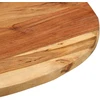 Šoninis staliukas, 60x(42–62)cm, akacijos masyvas ir ketus