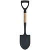 Spade Juoda 68,5 cm Galingas padengtas plienas ir kietas medis