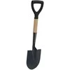 Spade Juoda 68,5 cm Galingas padengtas plienas ir kietas medis