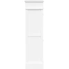 Spintelė batams, balta, 50x28x98cm, paulovnijos mediena