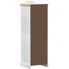 Spintos Balta 55 x 52 x 170 cm Kietos pušies mediena