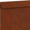 Sraigių tvora 16 pcs Rūdijanti 100 x 3,5 x 25 cm