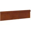 Sraigių tvora 16 pcs Rūdijanti 100 x 3,5 x 25 cm
