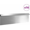 Sraigių tvora 16 vnt. 100 x 3,5 x 25 cm Galvanizuotas plienas