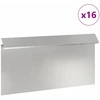 Sraigių tvora 16 pcs 50 x 3,5 x 25 cm Nerūdijantis Plienas