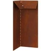 Sraigių tvora 4 pcs Rūdijanti 10 x 10 x 25 cm