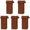 Sraigių tvoros 16 pcs Rūdijanti