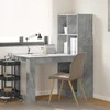 Stalas Betono pilka 122 x 67 x 145 cm Apdirbta mediena