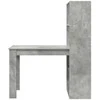 Stalas Betono pilka 122 x 67 x 145 cm Apdirbta mediena