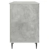 Stalas Betono pilka 142,5 x 50 x 75 cm Apdirbta mediena