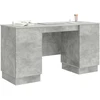 Stalas Betono pilka 142,5 x 50 x 75 cm Apdirbta mediena